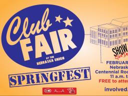 Spring Club Fair registration now open and will take place Feb. 1 at the Nebraska Union.