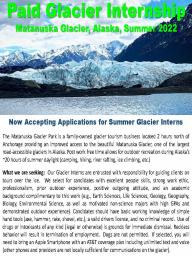 Matanuska Summer Internship 2022