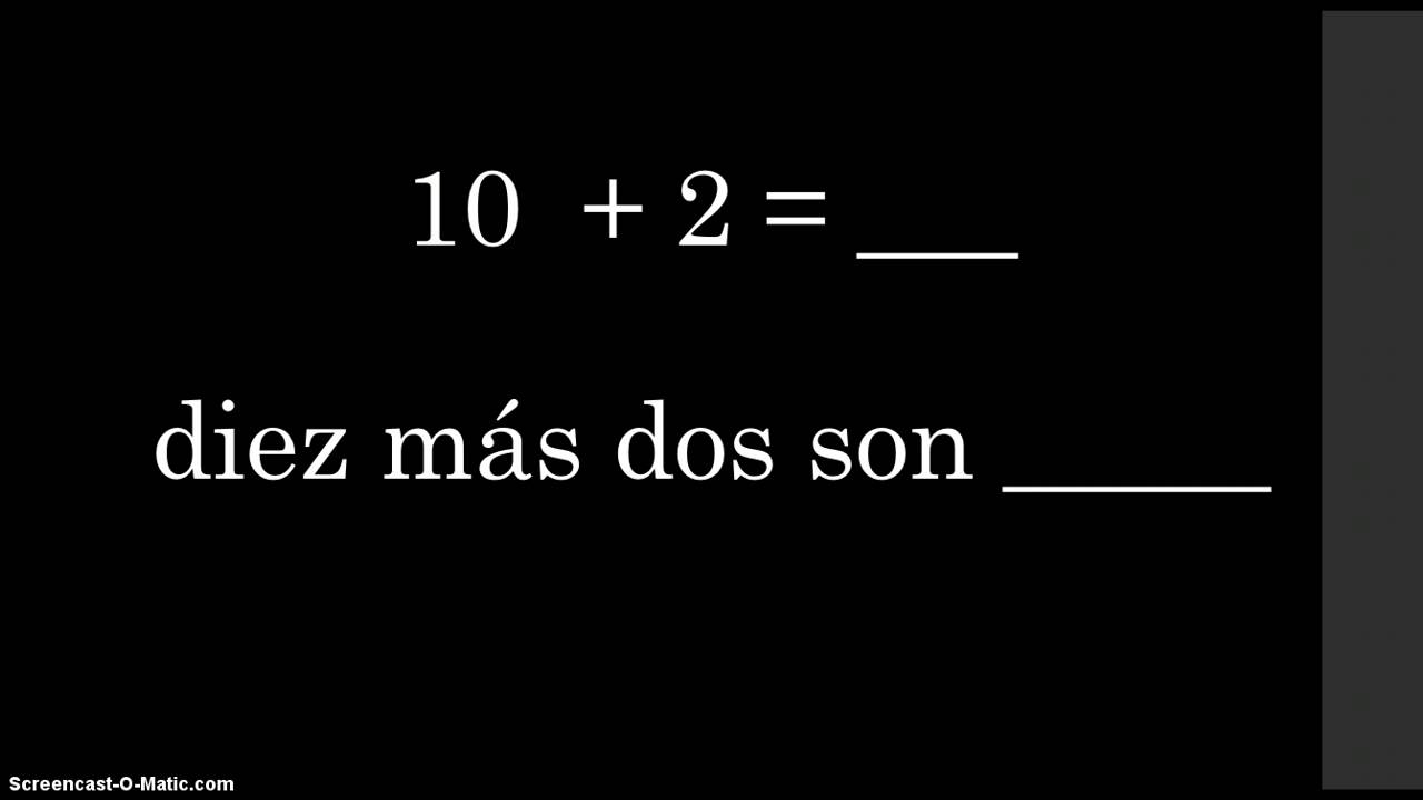 Matemáticas En Español