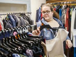 Career Services, with JC Penney and the LGBTQA+ Center, and the Colleges of Business and Arts and Sciences help provide career and dress clothing to students to help build their career wardrobes.