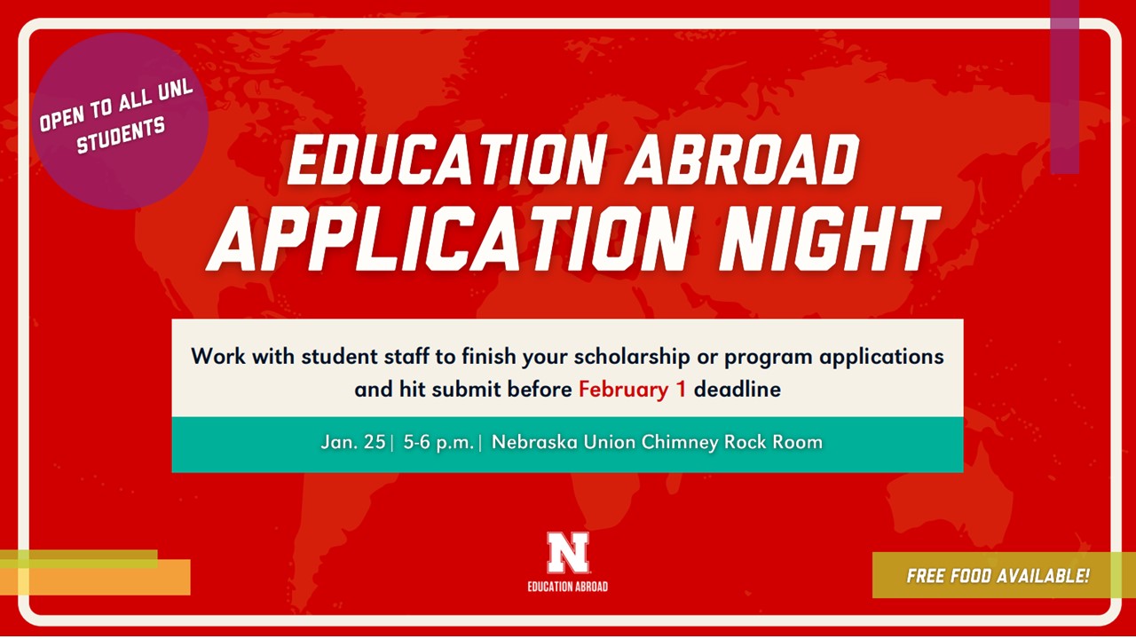 Education Abroad offers Two Application Help Sessions!