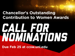 Call for Nominations: Chancellor's Outstanding Contribution to Women Award