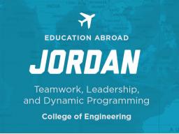 Study abroad in Jordan this summer!