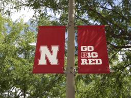 Nebraska banners.
