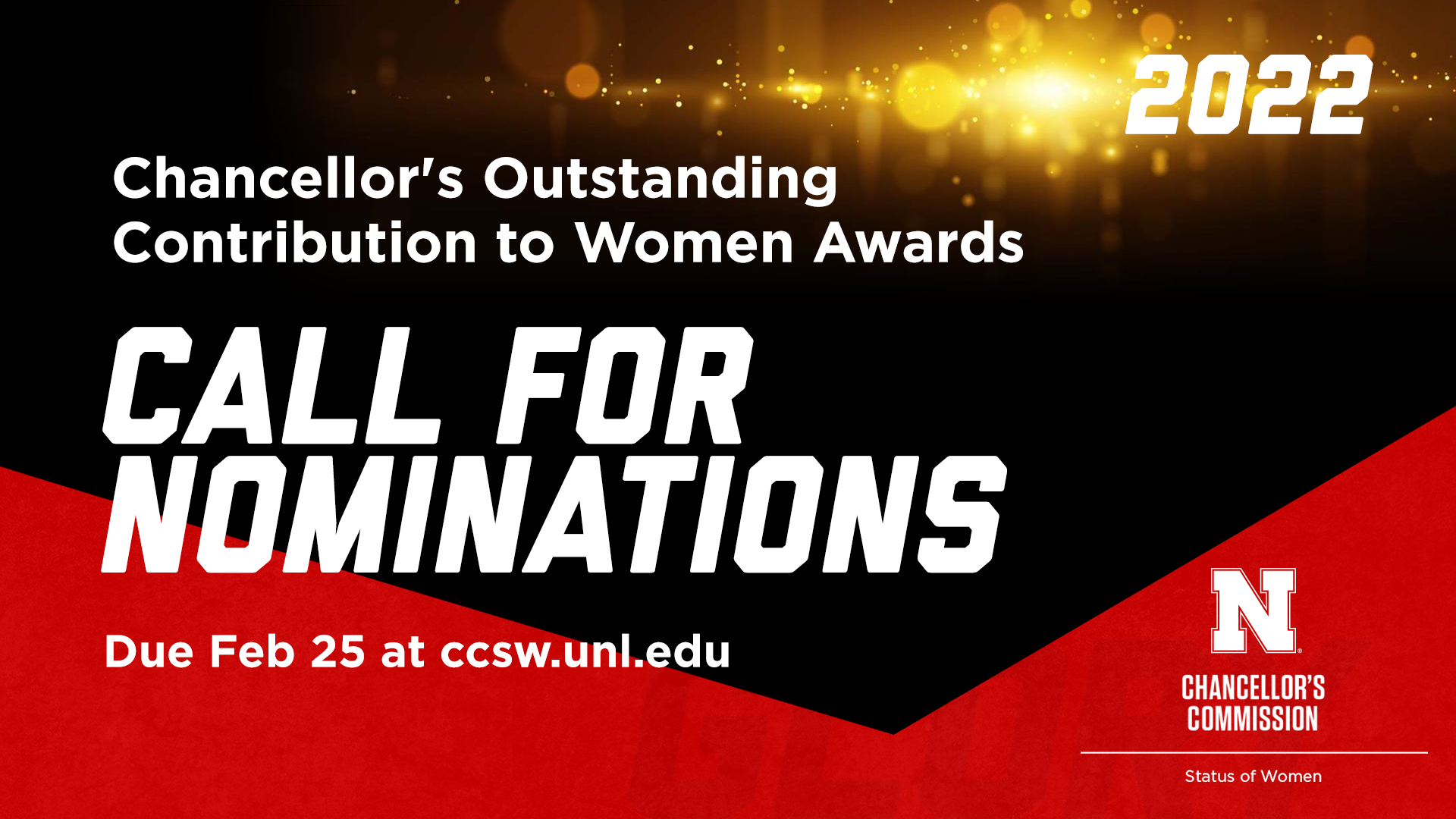 Call for Nominations: Chancellor's Outstanding Contribution to Women Award