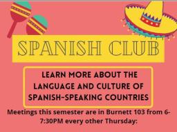 Join Spanish Club!
