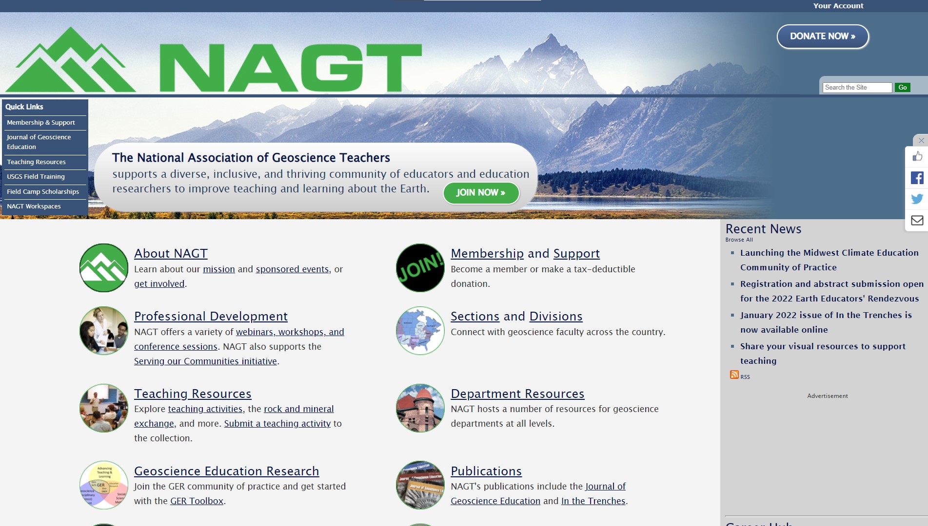 National Association of Geoscience Teachers (NAGT)