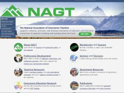 National Association of Geoscience Teachers (NAGT)