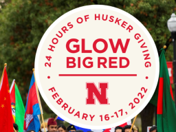 Join Global Affairs and GLOW ALL IN during Glow Big Red from noon to noon on Feb. 16-17.