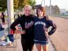 Counselor Niki Littlejohn with Junior Counselor (and softball standout!) Emma Rathe at a Lincoln High athletic event.