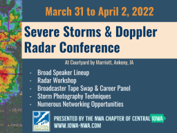 2022 Severe Storms and Doppler Radar Conference