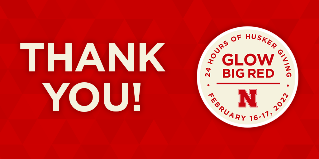 Thank you for your gift during Glow Big Red! 