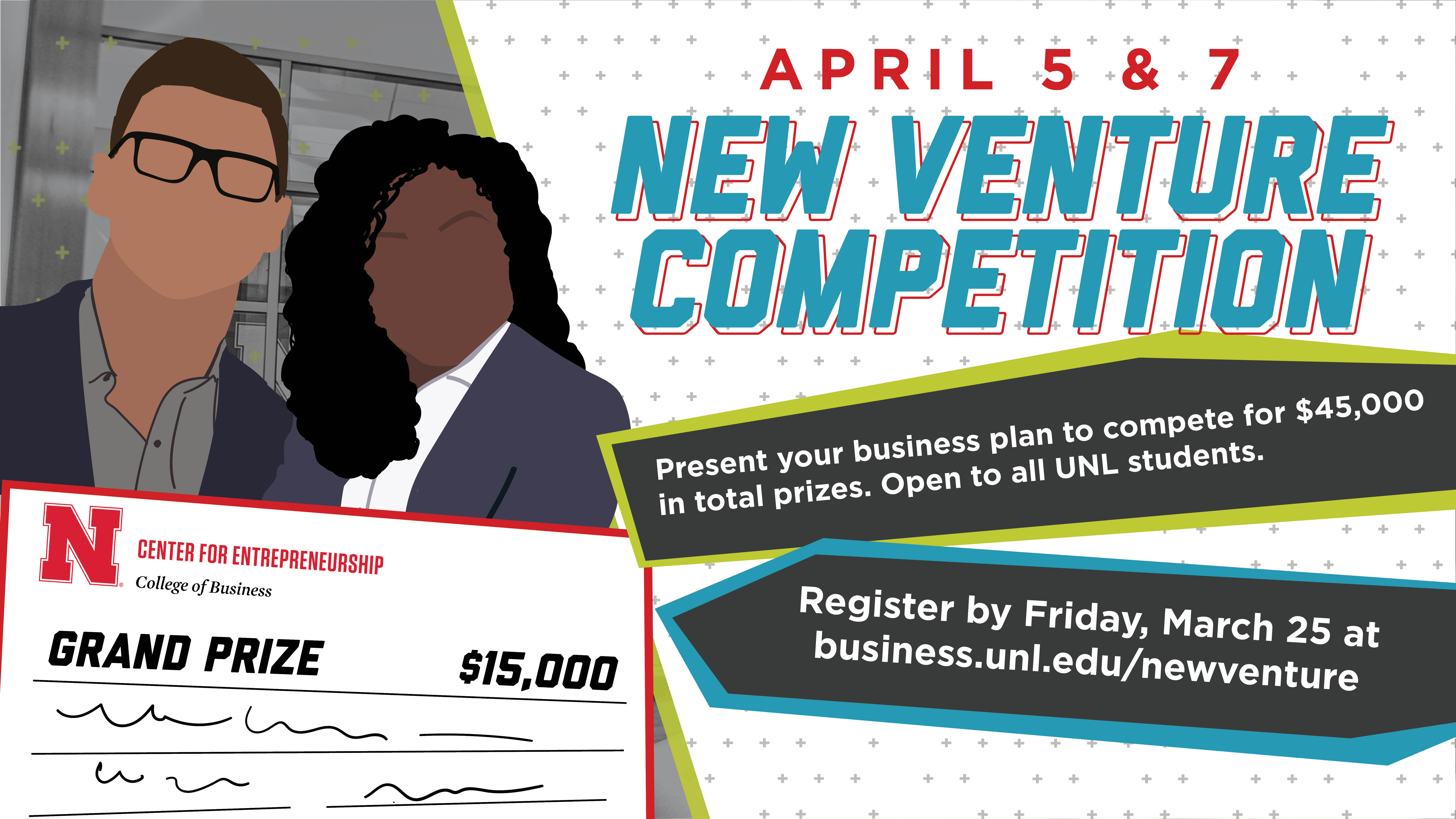 Sign up by March 25 to compete in New Venture