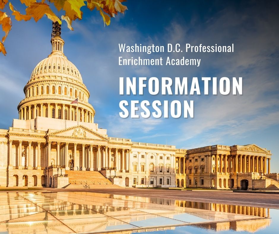 Washington internship information session on March 1!