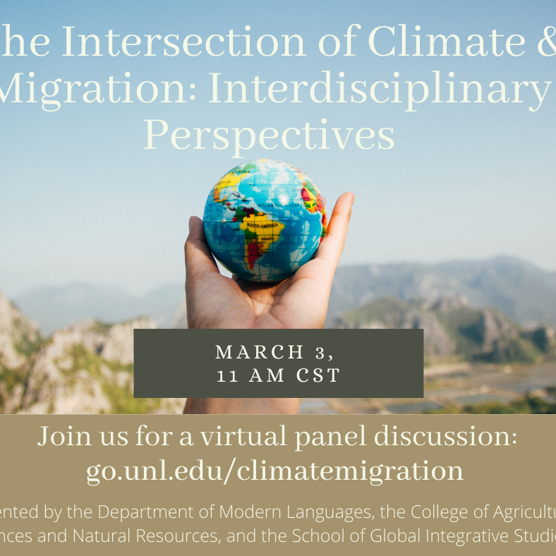 The Intersection of Climate & Migration: Interdisciplinary Perspectives