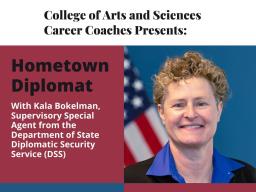 CAS Career Coaching Presents: Hometown Diplomat