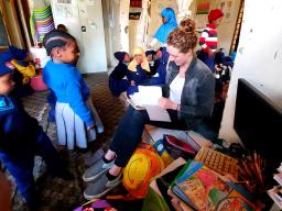 Last summer, Katie Schmitz volunteered in Arusha, Tanzania, to teach at an elementary school for six weeks. The junior global studies major from Omaha said she’s excited that the Peace Corps Prep program will help her prepare for serving in the Peace Corp