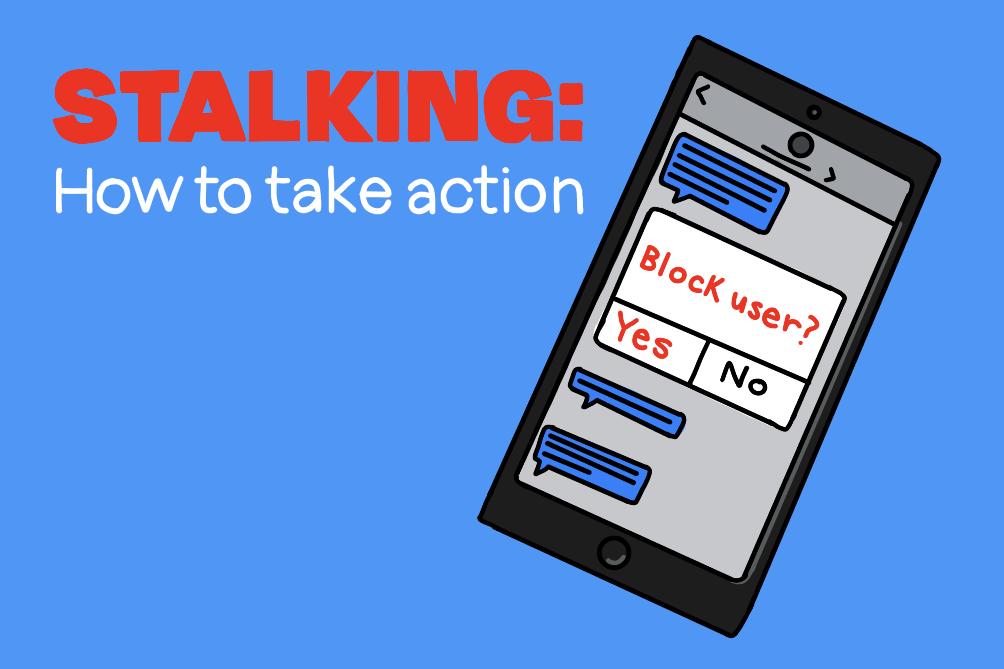 Stalking: How to take action [art by Libby Allan | Daily Nebraskan]