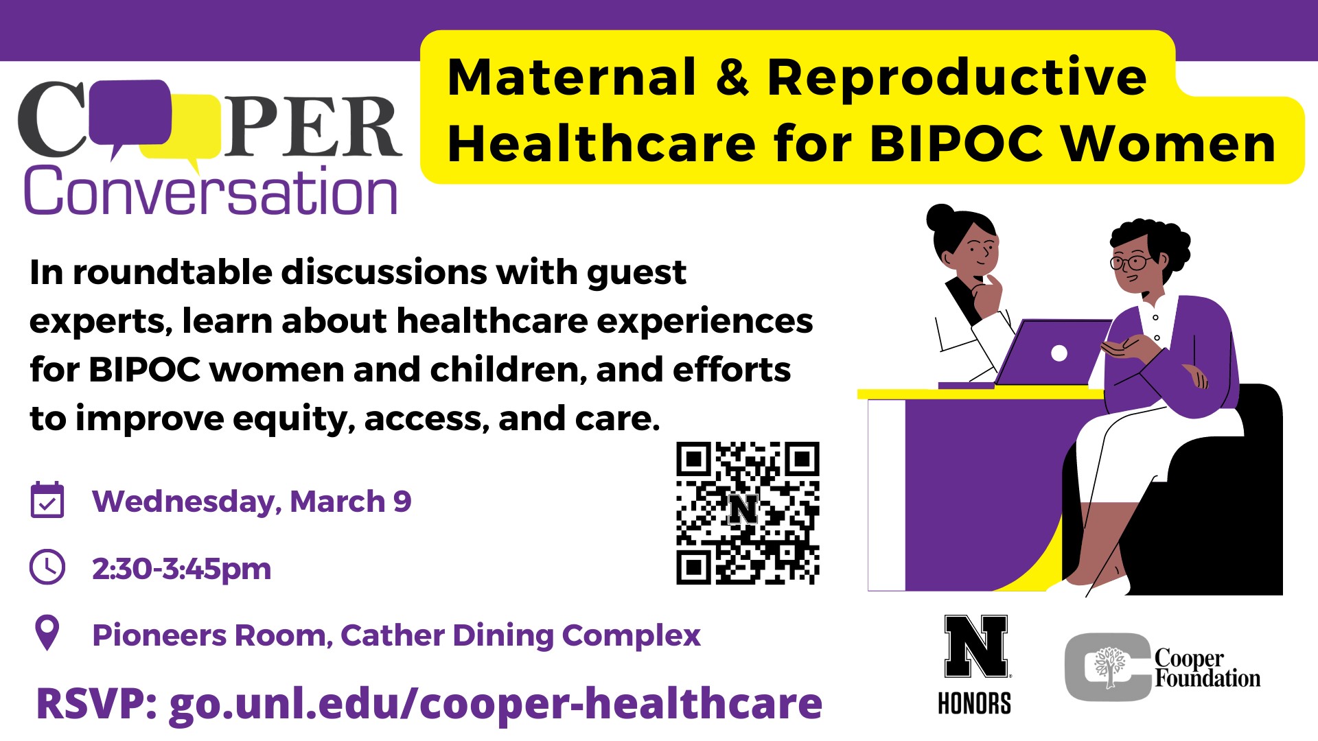 Cooper Conversation: Maternal & Reproductive Healthcare for BIPOC Women