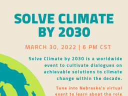 Help us Solve Climate by 2030