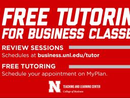 Tutoring for business classes