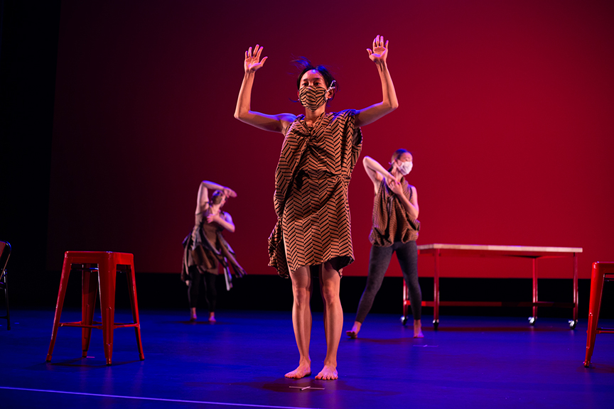 The Glenn Korff School of Music's dance program presents "Evenings of Dance" April 21-24 in the Lied Center's Johnny Carson Theater. The UNL Dance Alumni Board will host a Post Dance Show Meet & Greet on April 23 at Screamers Dining Cabaret.