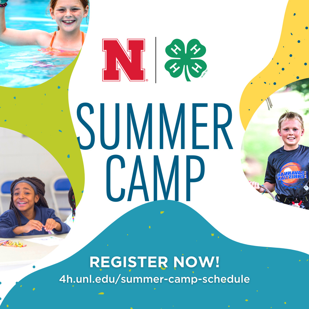 4H Summer Camps Start May 31 Announce University of NebraskaLincoln