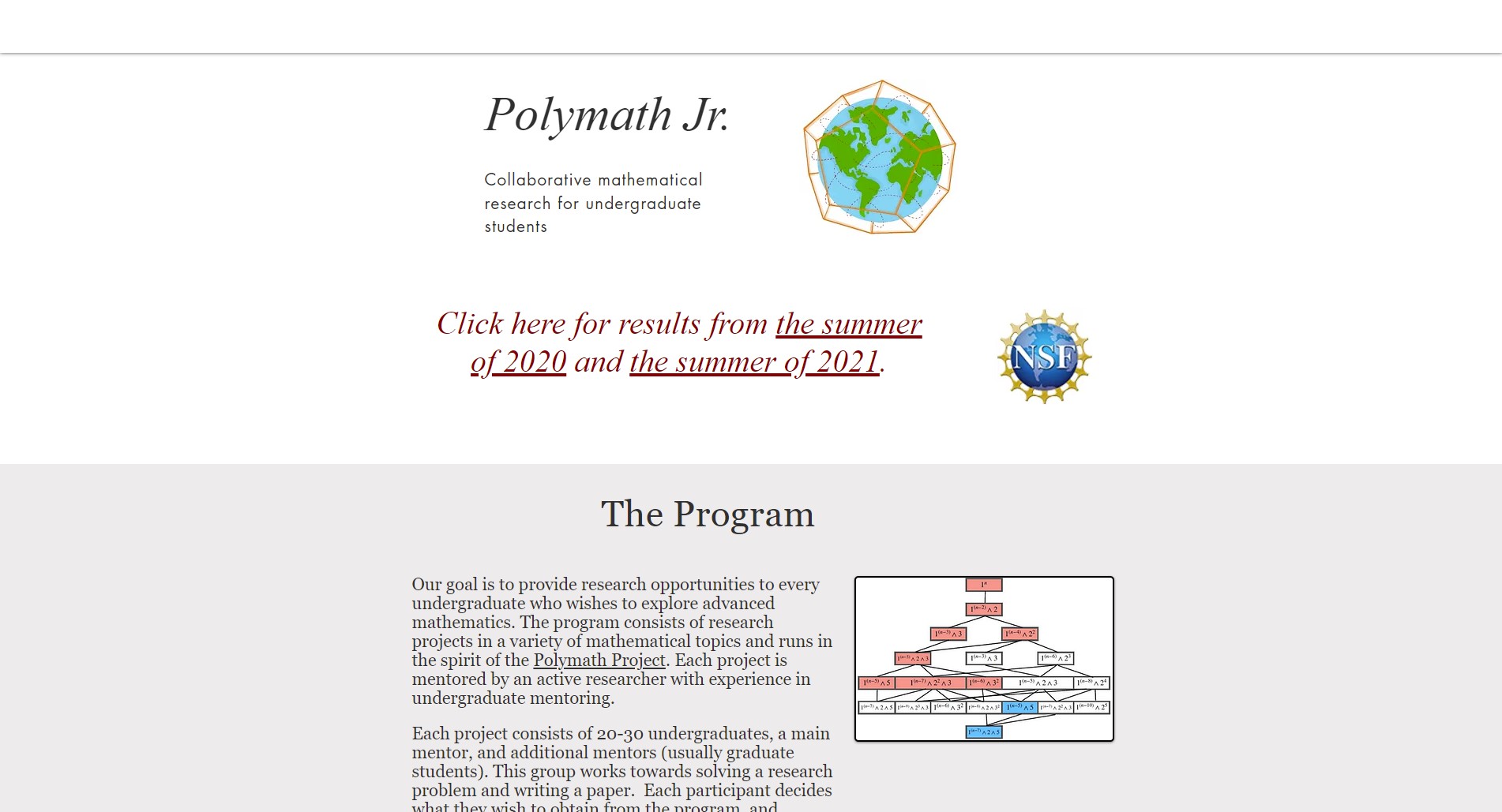 polymath program what is **