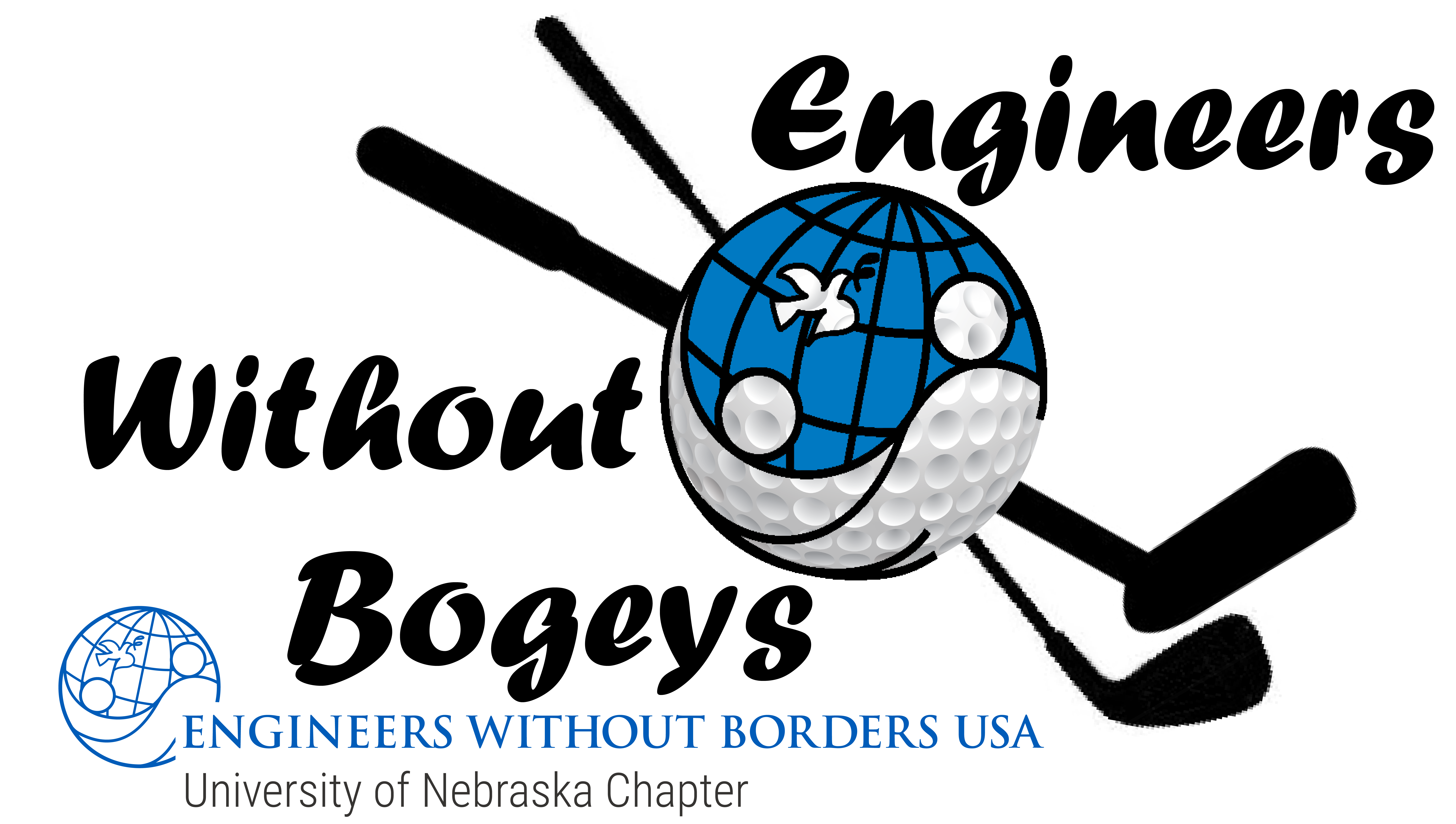 Engineers Without Bogeys Minigolf Fundraiser Logo