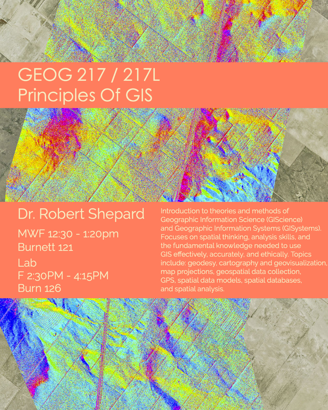 GEOG 217: Principles of GIS