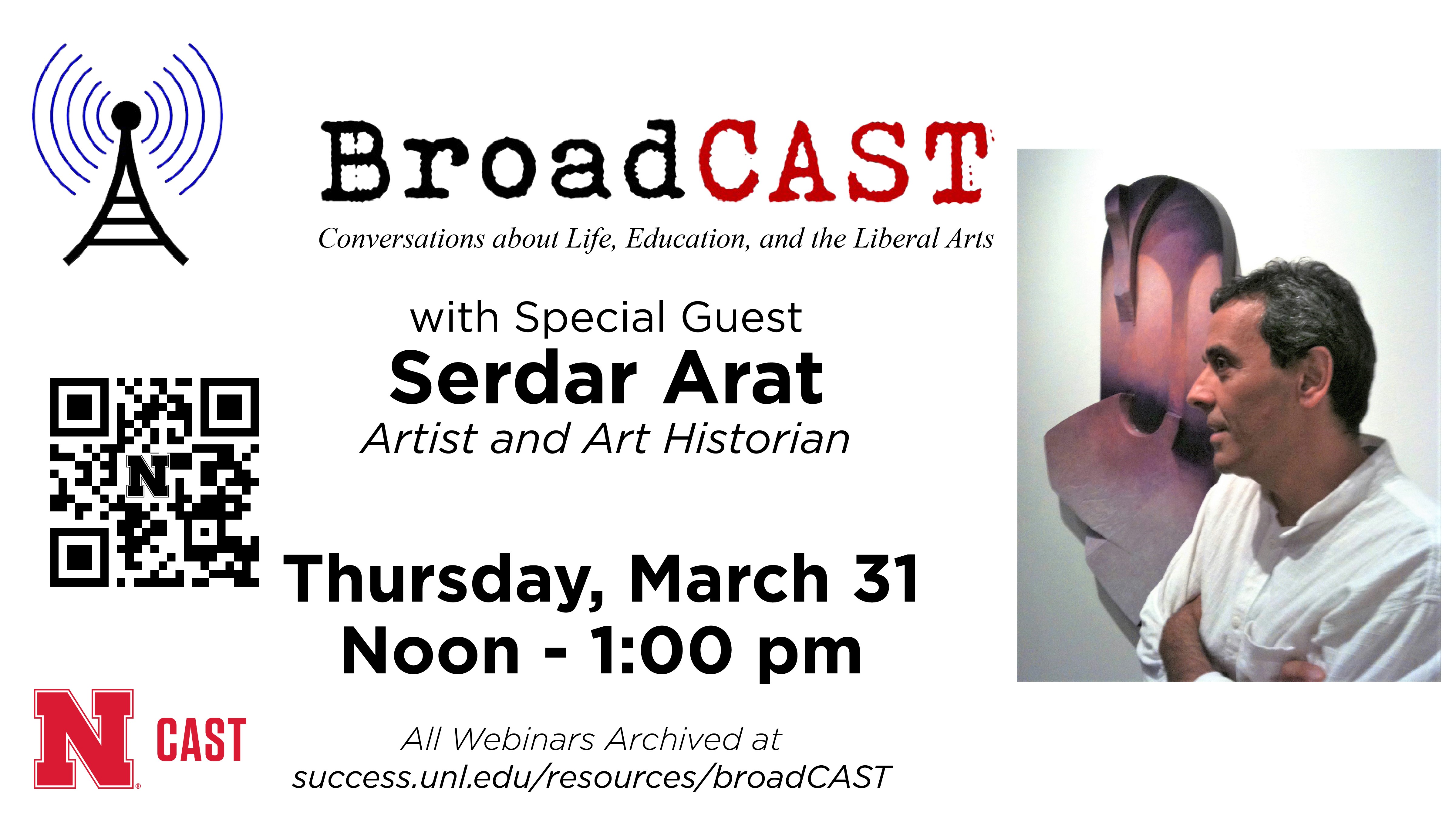 BroadCAST Webinar with Artist/Art Historian Serdar Arat