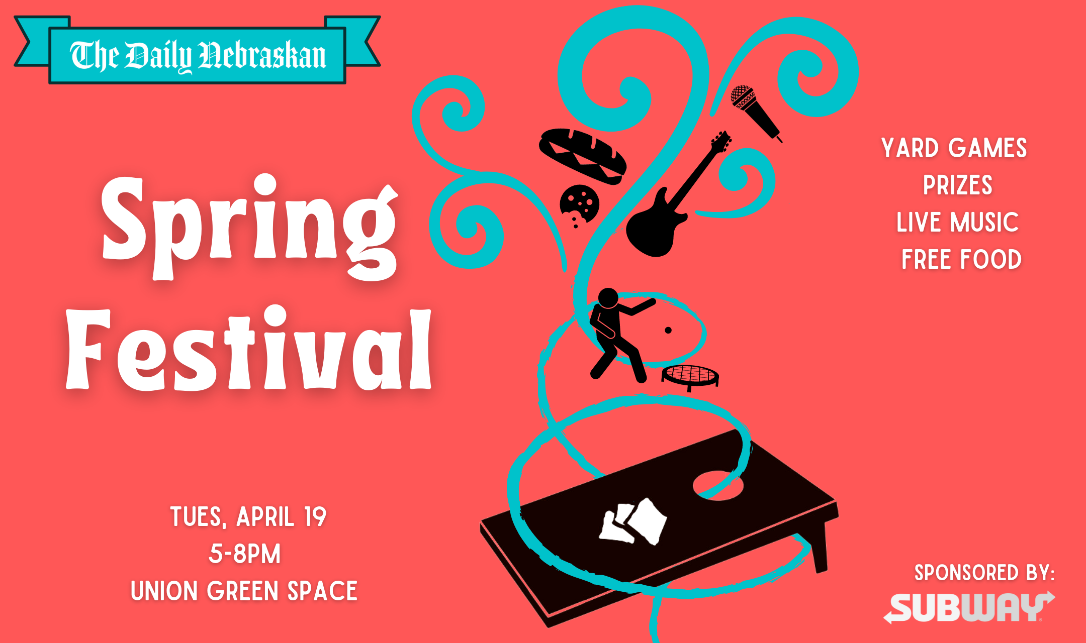 Spring Festival April 19 5-8pm Union Greenspace