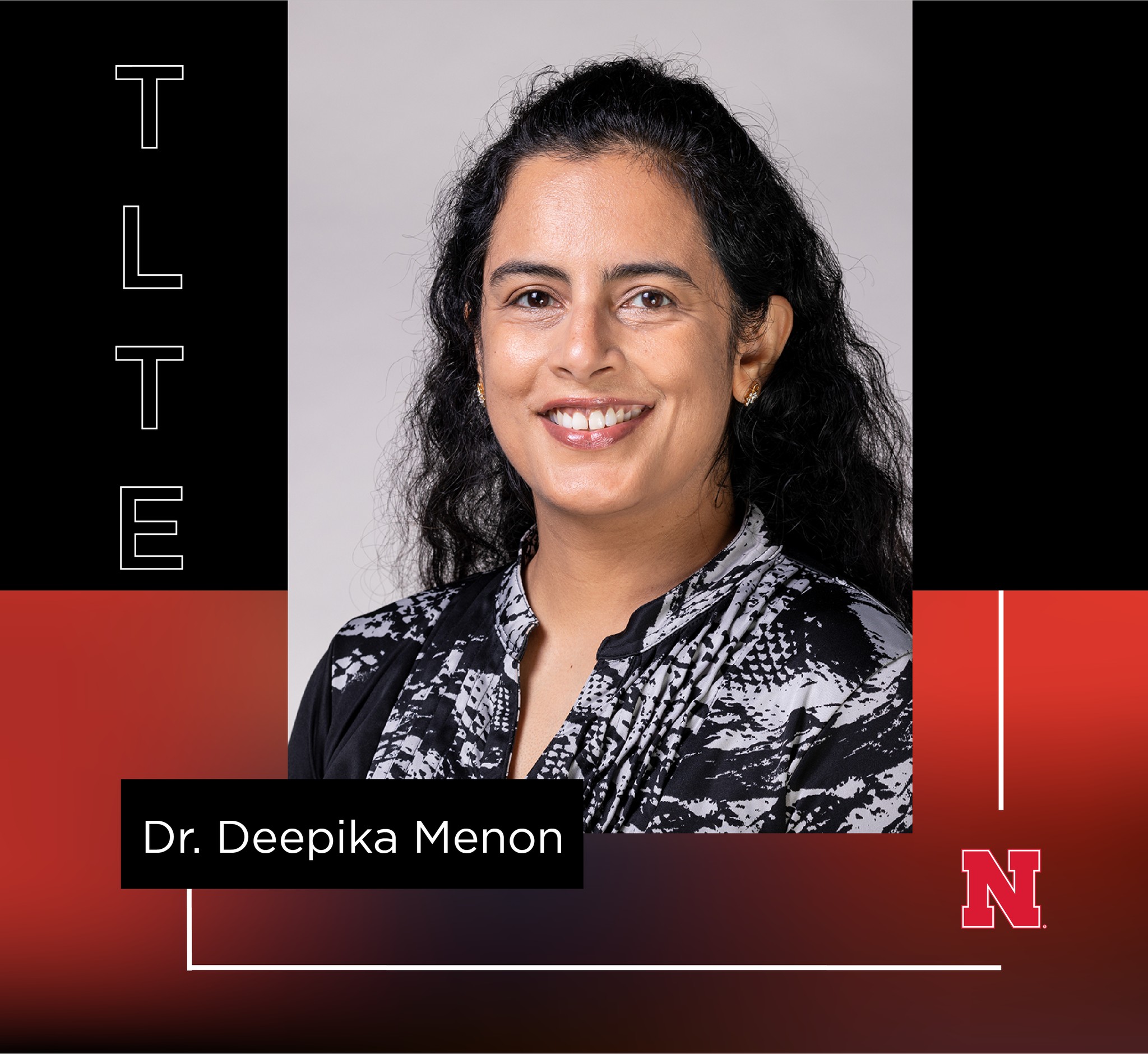 Deepika Menon, assistant professor, UNL