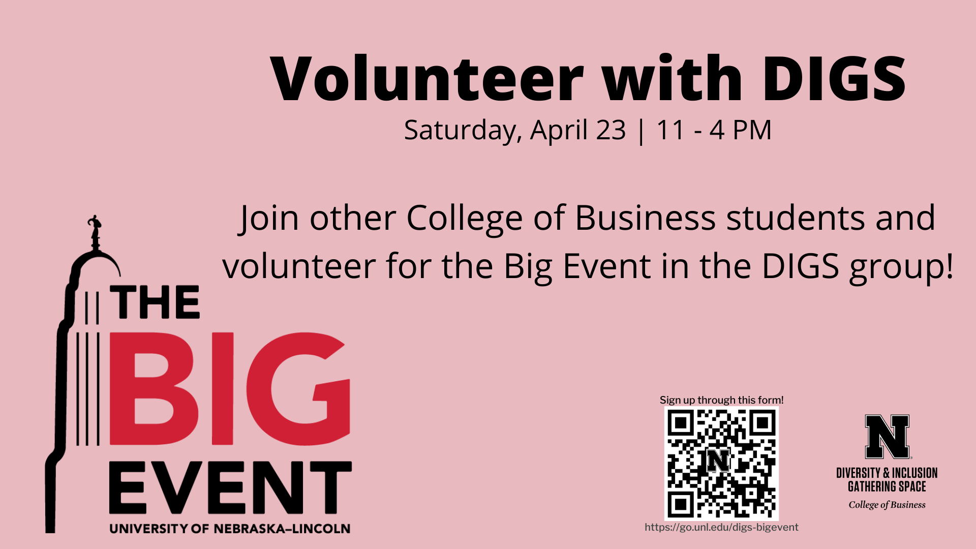 Volunteer with DIGS Big Event