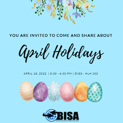 Celebrate April Holidays | HLH 102 on April 18th