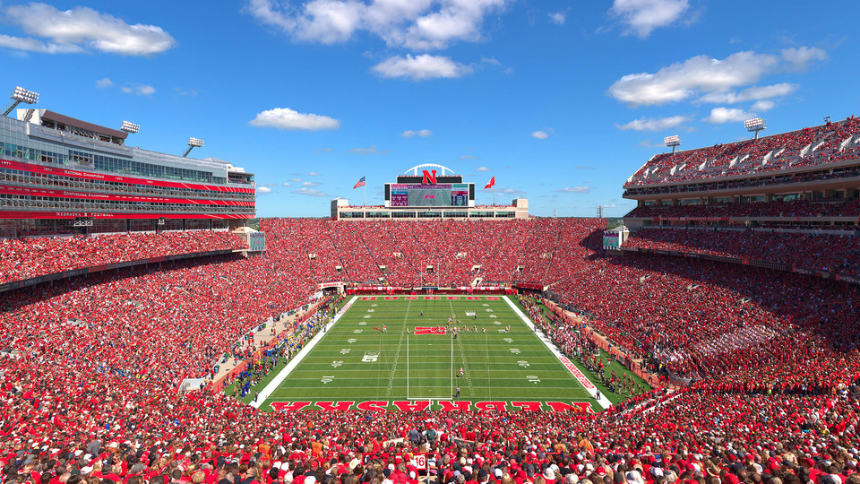 Husker Football game day in Memorial Stadium [Courtesy photo | Nebraska Athletics]