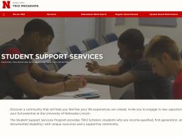 TRIO Programs - Student Support Services