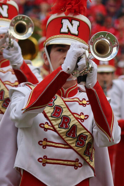 Tyler Butterfield, late trumpet player for the Cornhusker Marching Band.