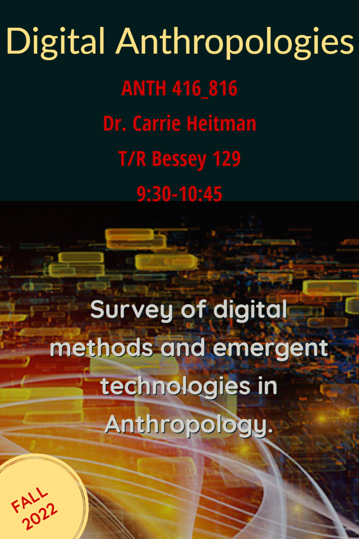 ANTH 416: Digital Anthropologies