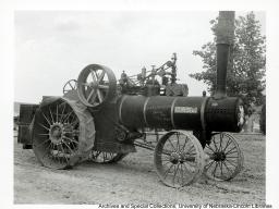 An example of one of the images in the Larsen Tractor Test and Power Museum's image collection. 