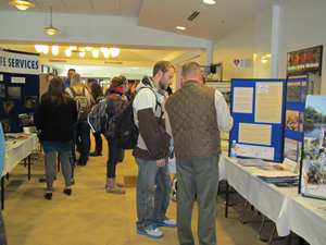 Students explored options at last year's Natural Resources Career Information Day. 