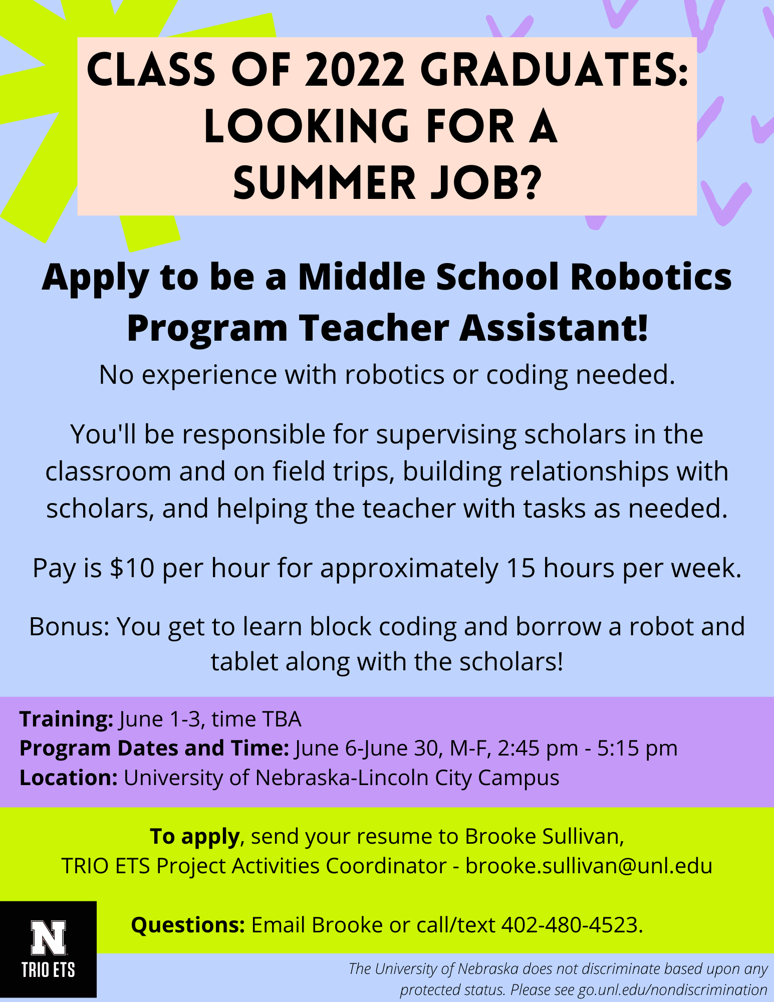 MS Robotics TA Flyer