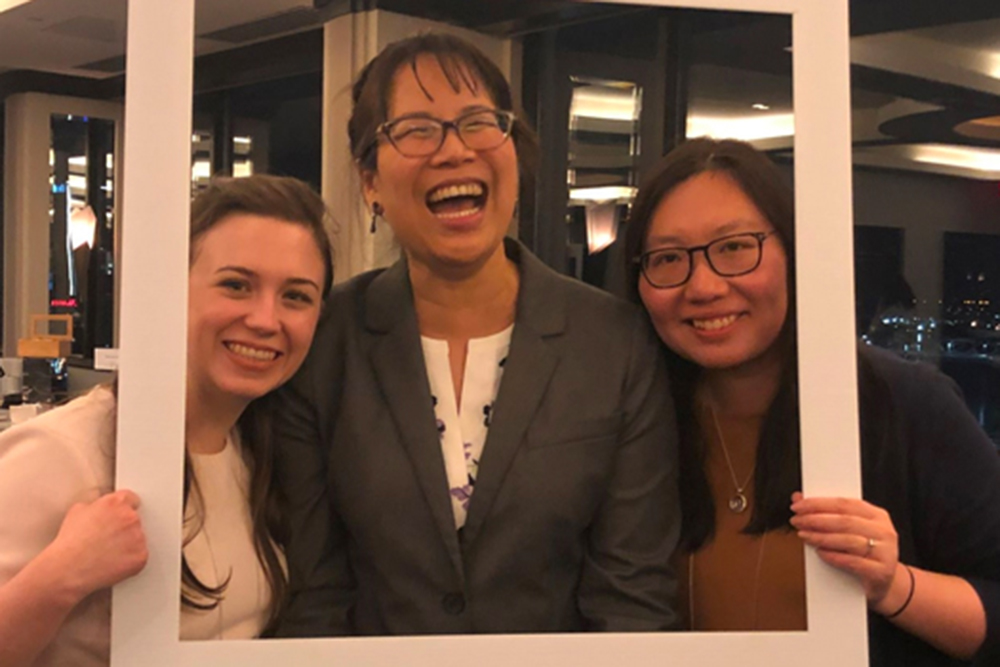 Read the story of Lily Wang (center), director of The Durham School, as part of our celebration of Asian American and Pacific Islander Heritage Month in May.