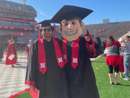 Isaiah at Graduation