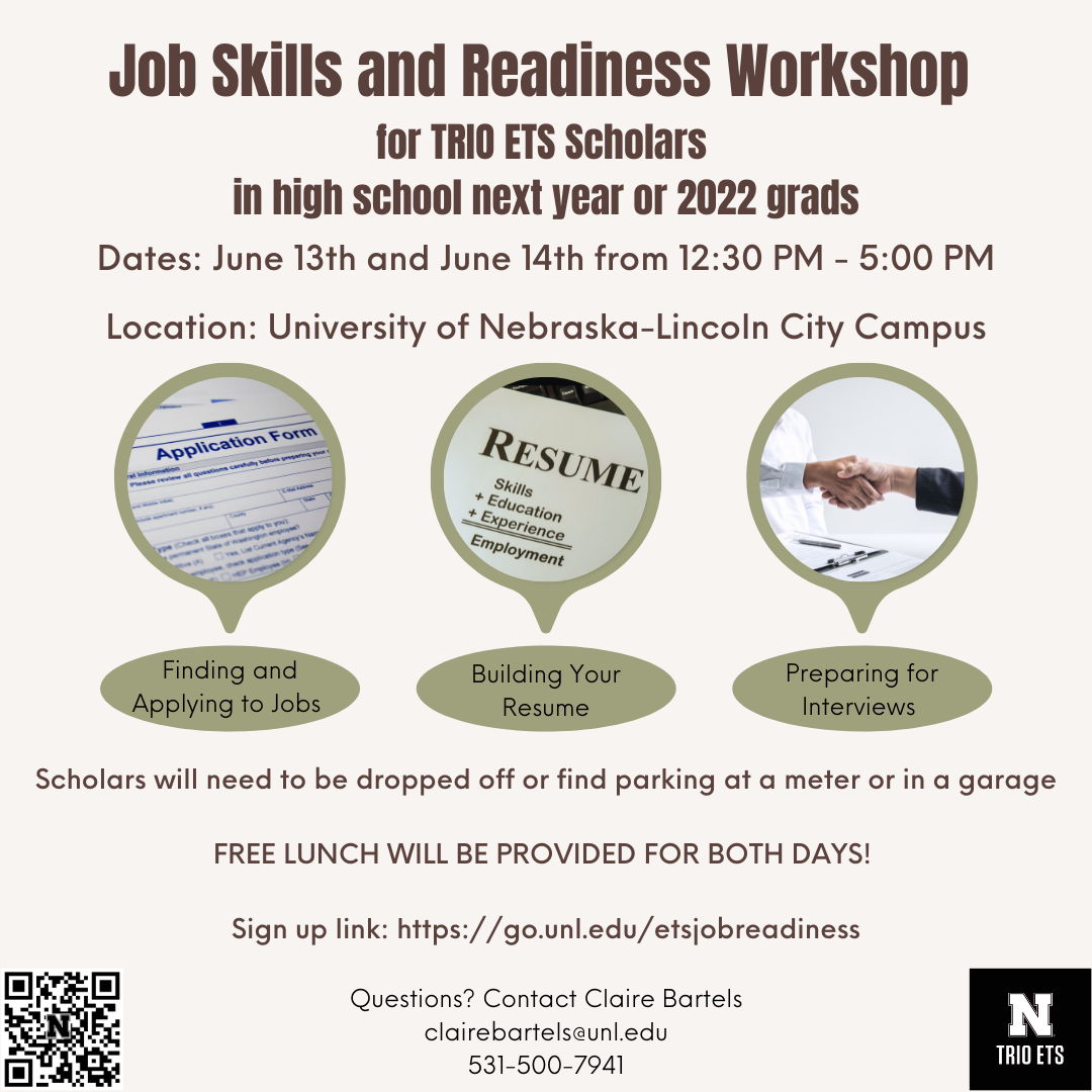 Job Skills and Readiness Workshop