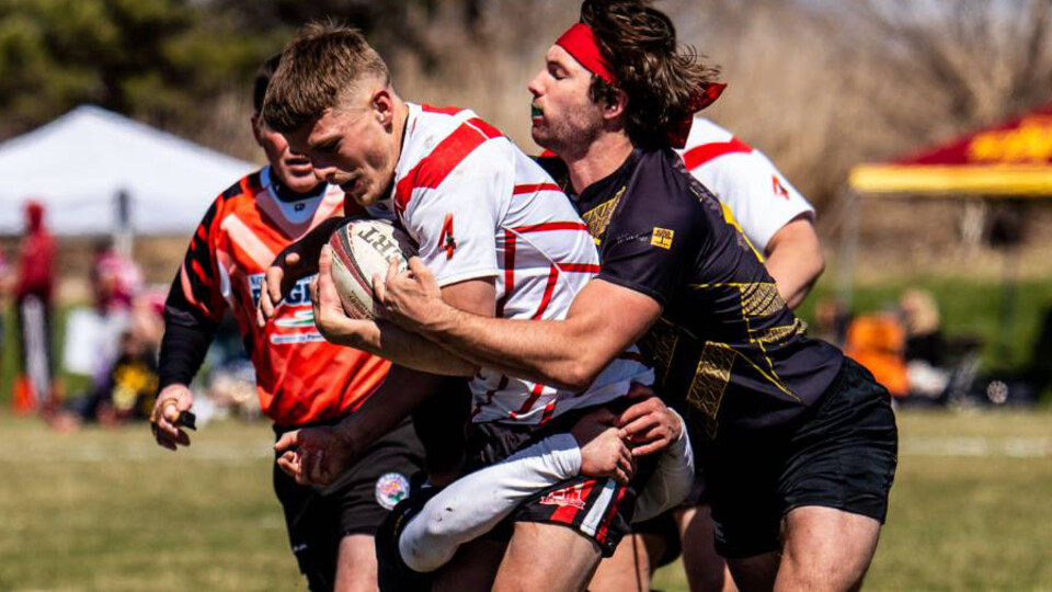 Nebraska U men's rugby club participated in the national tournament in May.