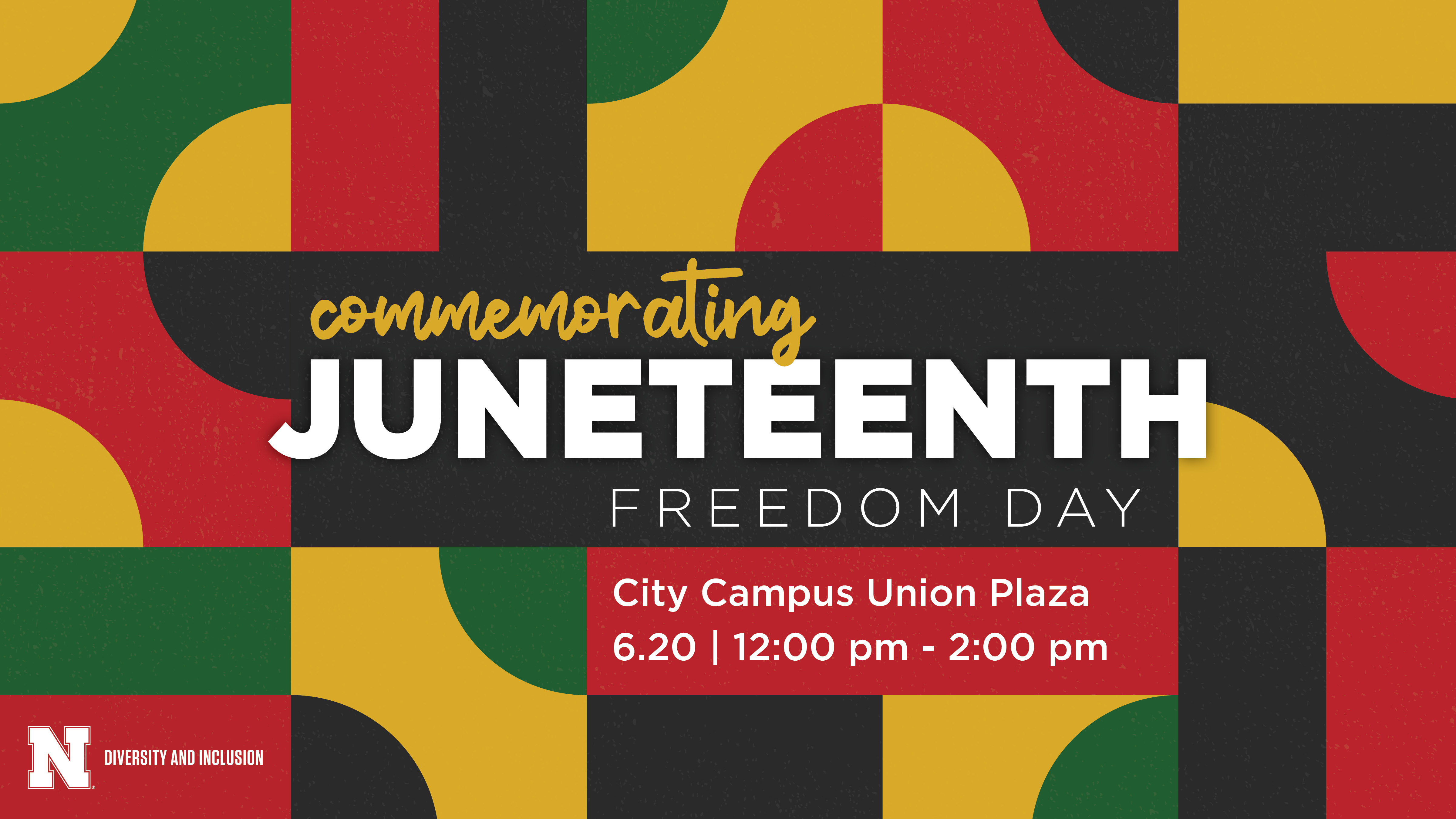 Juneteenth holiday will be observed as the fifth floating holiday for University of Nebraska-Lincoln employees during the December closedown.