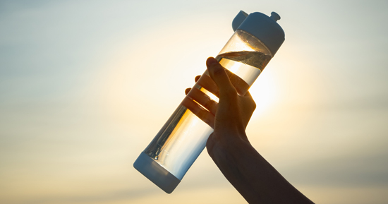 A good water bottle can serve as a visual reminder to drink more water throughout the day.