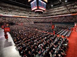 Summer 2022 commencement at the University of Nebraska–Lincoln will feature a combined graduate and undergraduate ceremony Aug. 13 at Pinnacle Bank Arena.