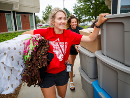 Watch your email later this month for move-in details.